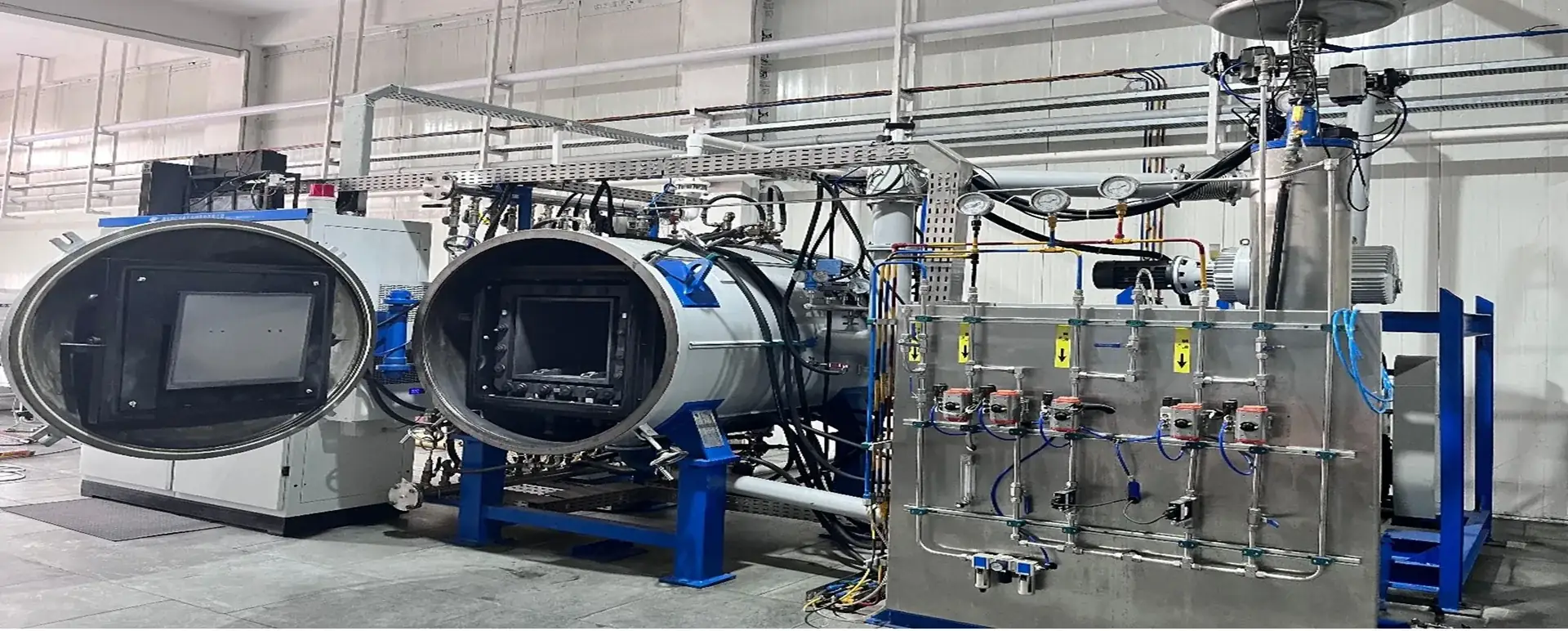 Tungsten carbide synthesis furnace at Sonani Tungsten manufacturing facility